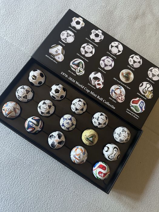 Coleção de Mini Bolas dos Mundiais FIFA (1970–2026)