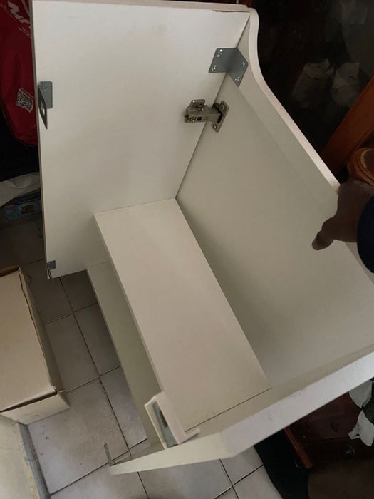 Armário Para Lavatório Branco(White) 50x83cm