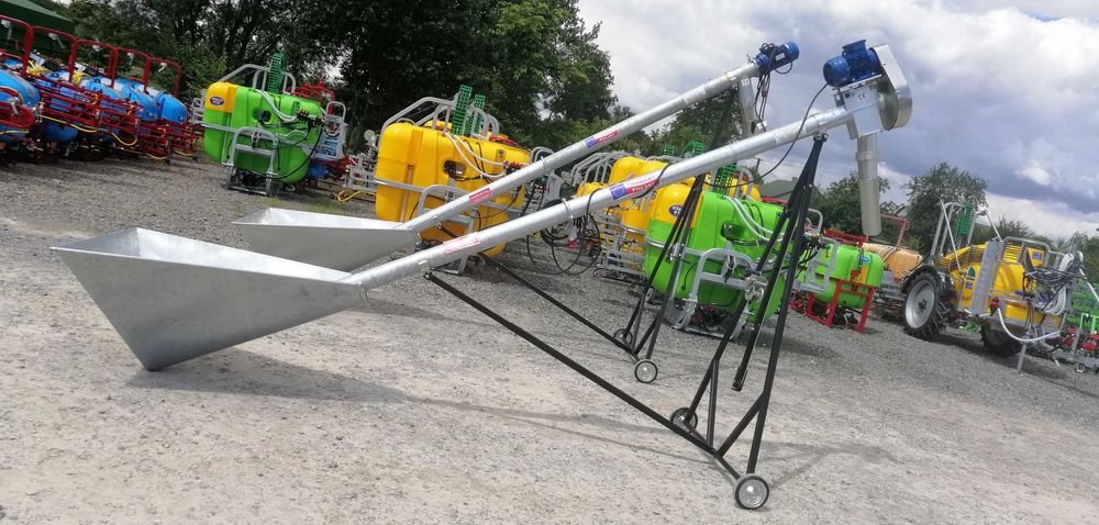 Żmijka do zboża podajnik ślimakowy na pasku reduktor kosz AGROSTAL