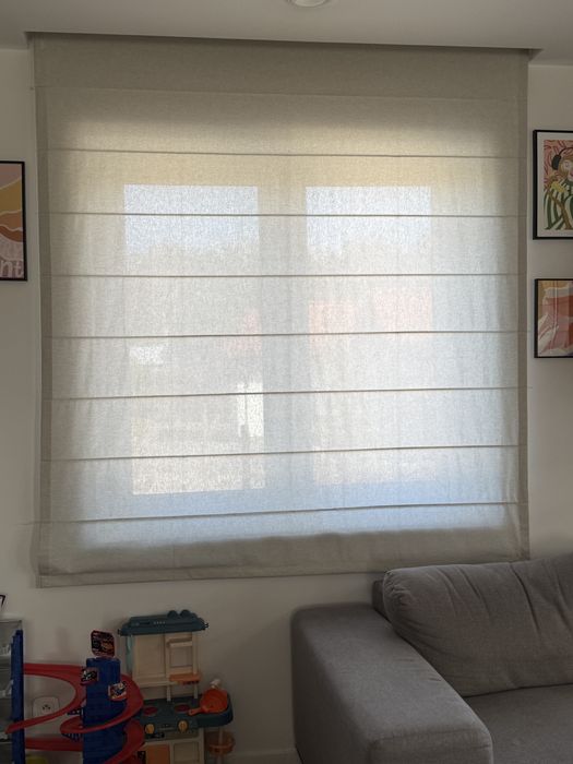 Rolety rzymskie różne rozmiary