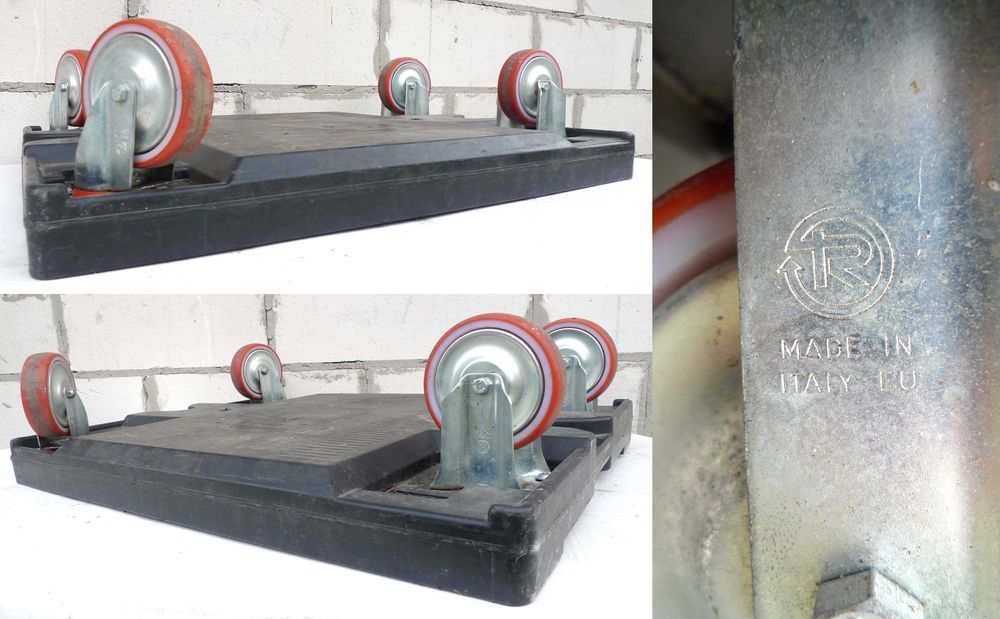 Wózek transportowy Utz 80x60cm platforma na kołach udźwig 500kg