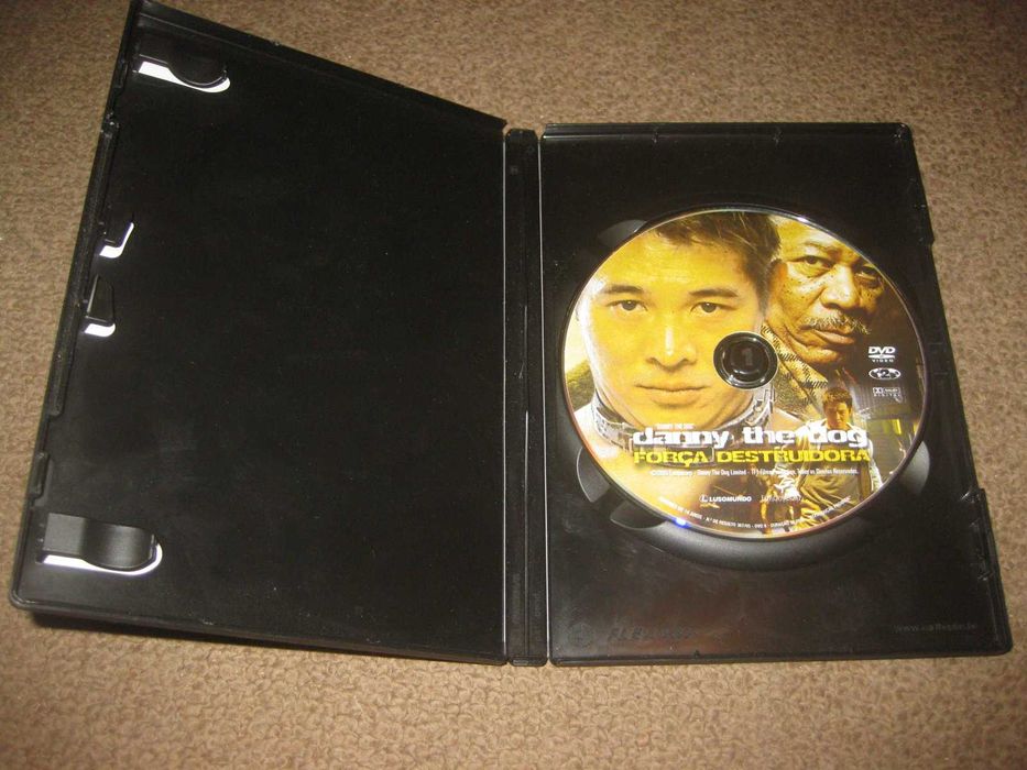 DVD "Danny the Dog - Força Destruidora" com Jet Li