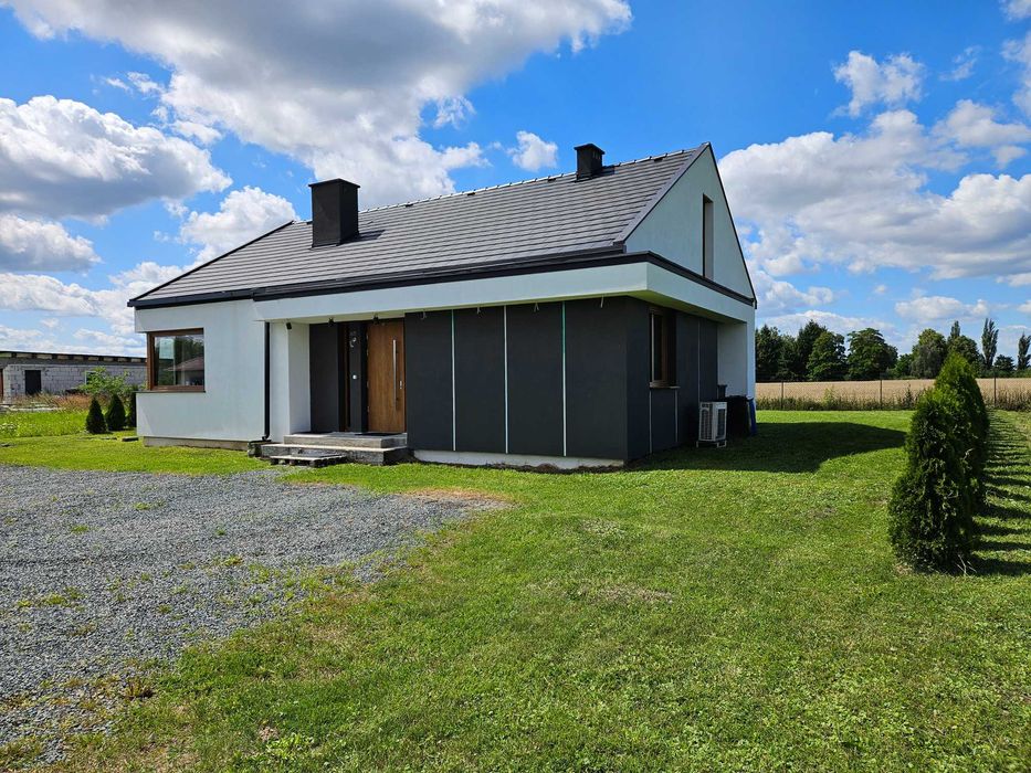 Dom 110 m² | 3 sypialnie | 1118 m² działki | Pompa ciepła