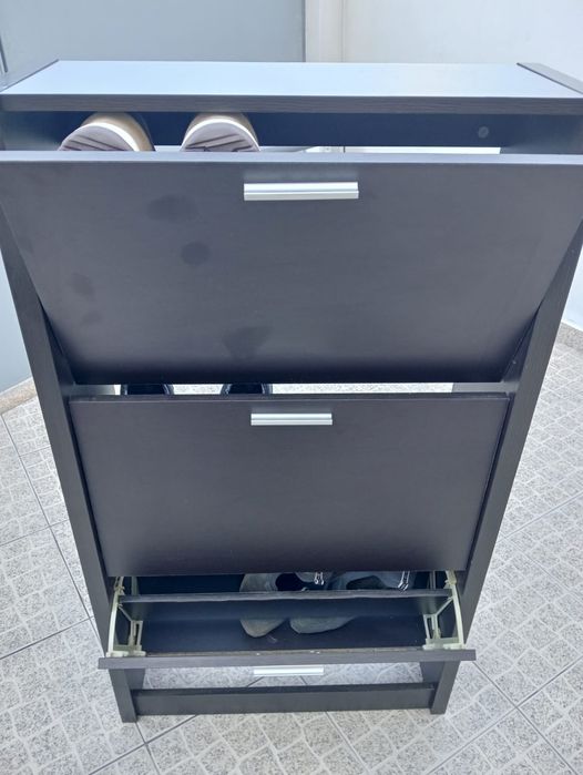 Sapateira em madeira dewengue 1,16/ 25/60