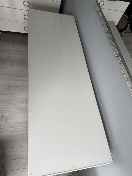 Toaletka biurko białe MALM IKEA