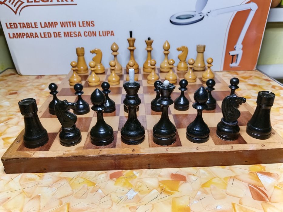 Шахмати радянські , дошка 40х40 см