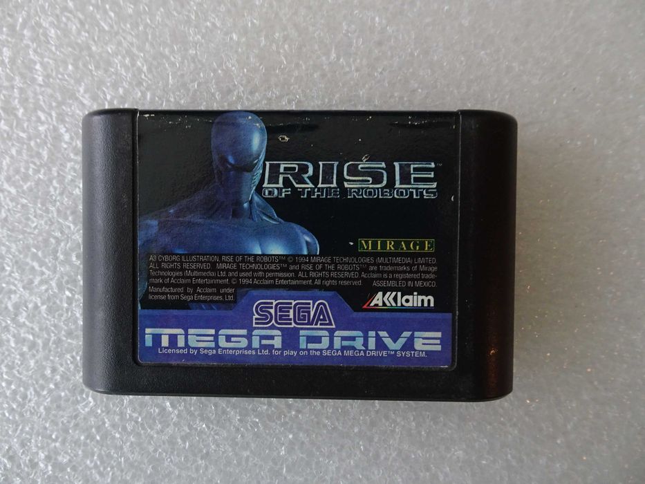 Jogo Mega Drive - Rise of the Robots