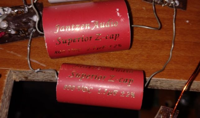 Jantzen z-cap аудіо конденсатор 1мкф 0.15 1.5 1.8 2,7 8 10
