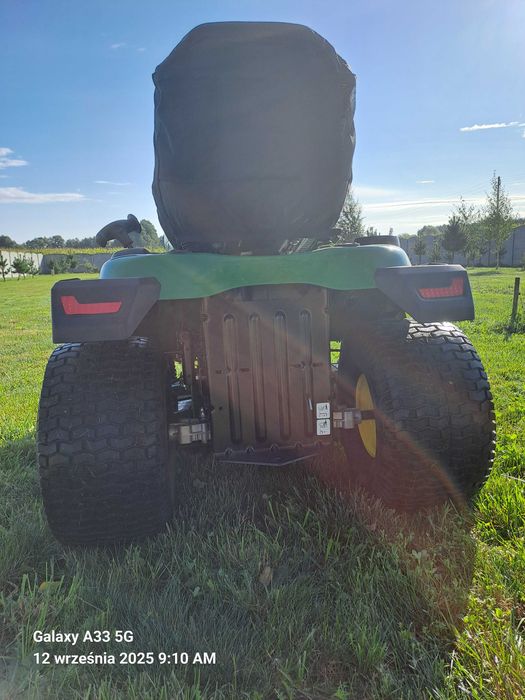 Traktorek kosiarka John Deeee S-160 V-twin 24HP 8 MTG