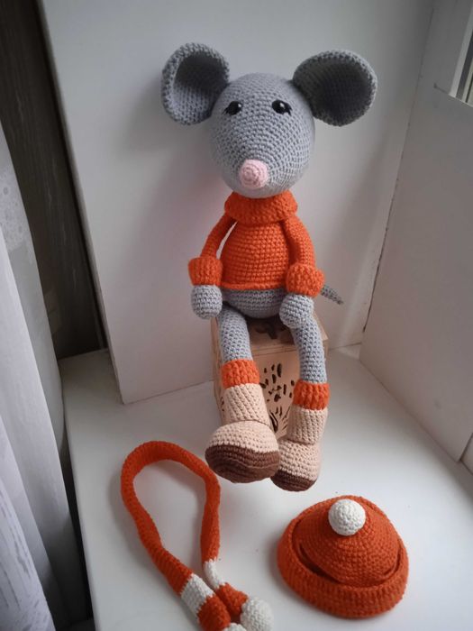 Maskotka Handmade 40 cm - Miłość i Własnoręczna Praca!