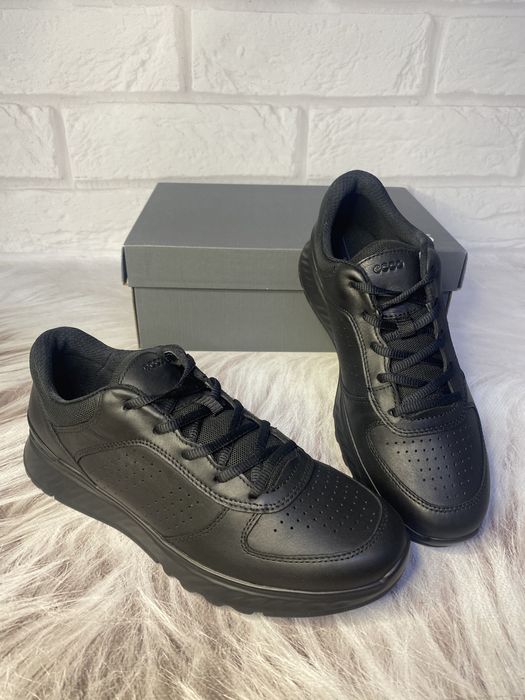 『専用』 42р, 43р, 44р. Шкіряні кросівки ECCO EXOSTRIDE, ZM4721
