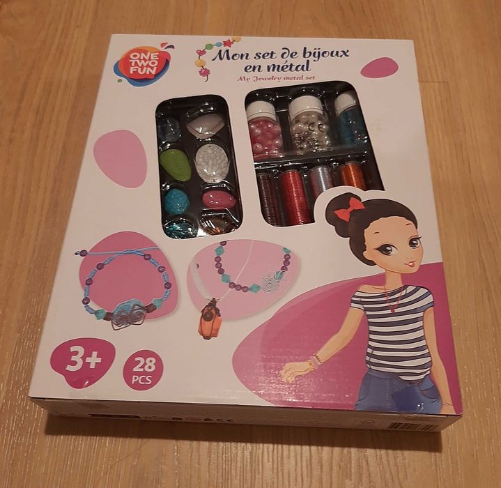 NOVO As Minhas Joias One Two Fun Em Metal