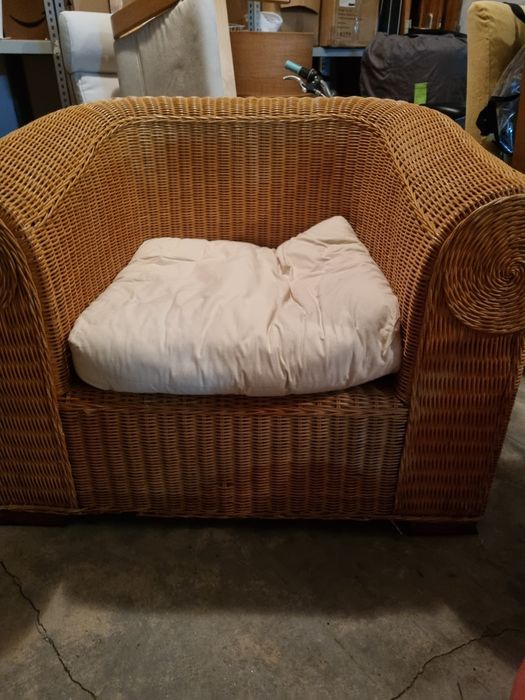 Poltrona de rattan