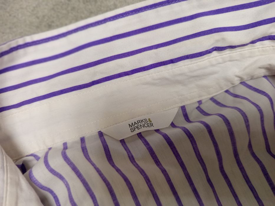 Koszula nowa w paski Marks Spencer L/xl