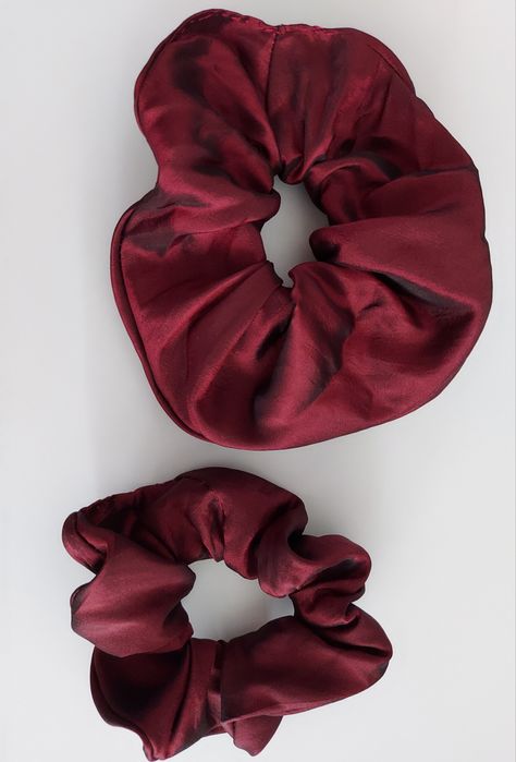 Jedwabne gumki ręcznie robione