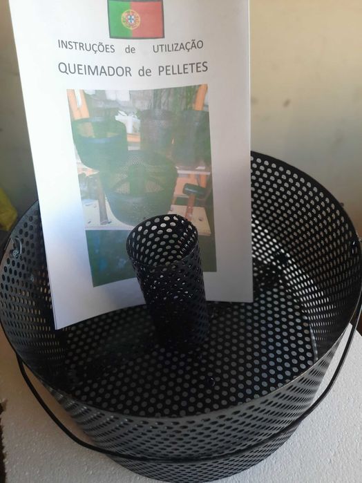 SALAMANDRAS  a Funcionar com  / Queimador de Pelletes