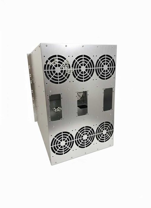 Obudowa 14,5U RACK 19 K-CASE 2 RAW aluminiowa do serwera, AI, Krypto
