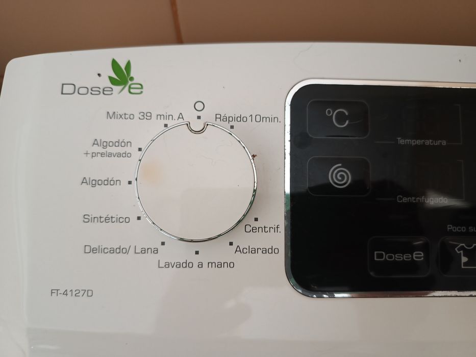 Máquina de lavar roupa de carga supeior