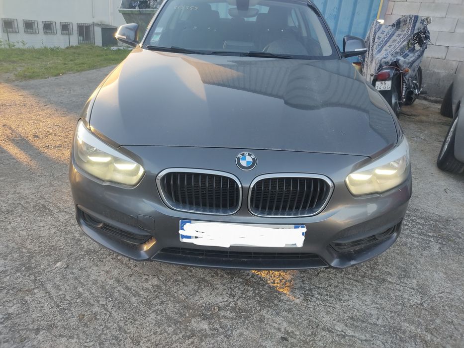 Peças Bmw 114d F21 F20motor B37D15A frente completa, kit de airbags a