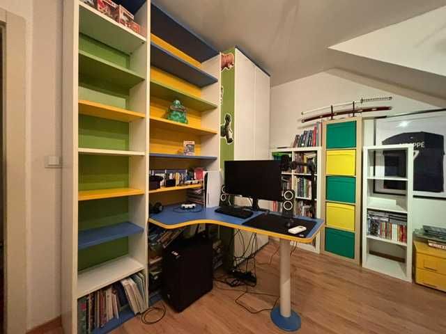 Zestaw mebli młodzieżowych dziecięcych, włoskie meble