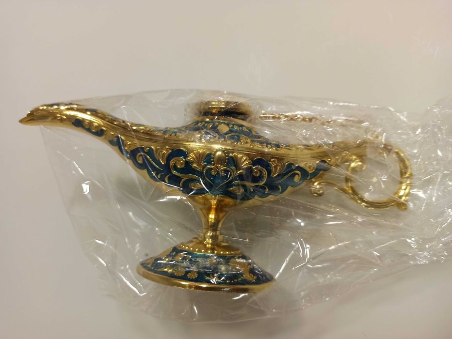 Lâmpada mágica Aladino lamparina