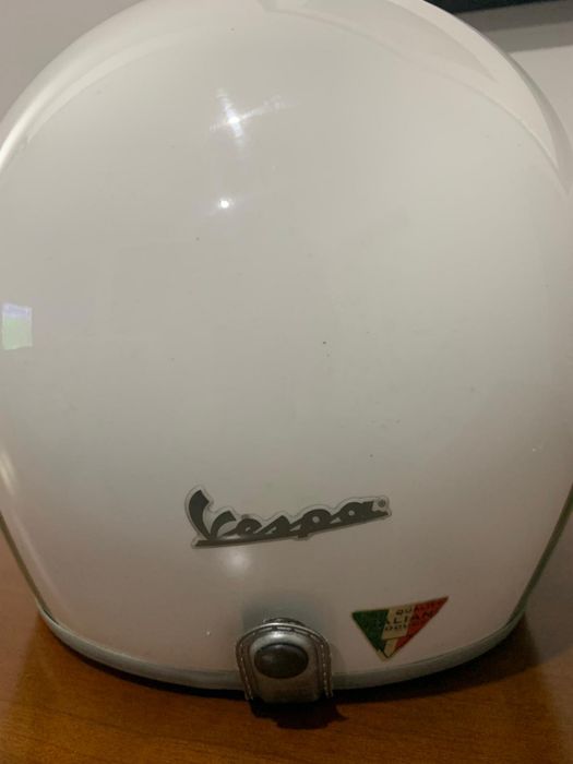 Capacete da vespa