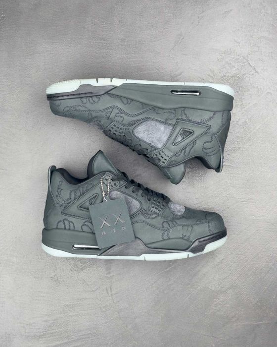 Кросівки KAWS x Air Jordan 4 Retro 'Black'
