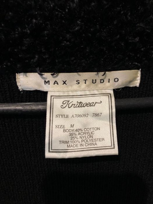 Wyjątkowy Sweter Max Studio Czarny