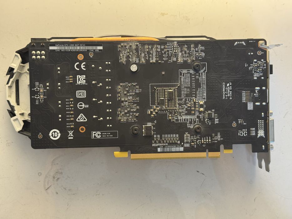 Karta graficzna gtx 1060 6gb msi OC