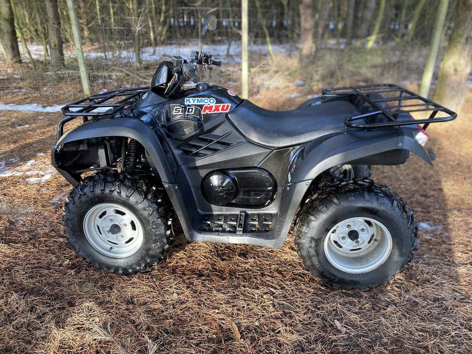 Quad Kymco MXU 500 Sprowadzony Homologacja L7e Bardzo fajny stan.