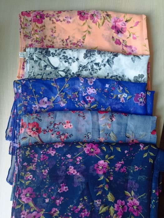 Шарфики легкие на любой вкус