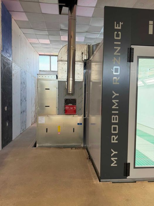 Kabina lakiernicza ITALFORNI - 24 000 m3/h - prosto od producenta z Włoch