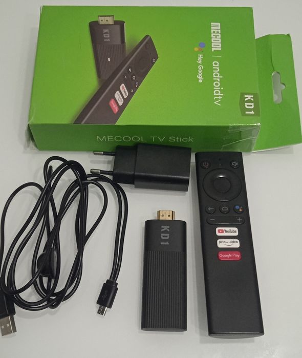 Налаштований медіа програвач  MECOOL KD1 2/16 4К та. Xiaomi Mi TV