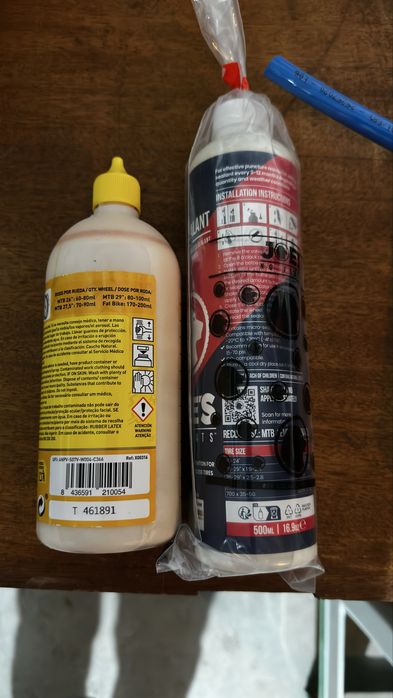 Selante  JOE’s  e  X-SAUCE     para rodas bicicleta