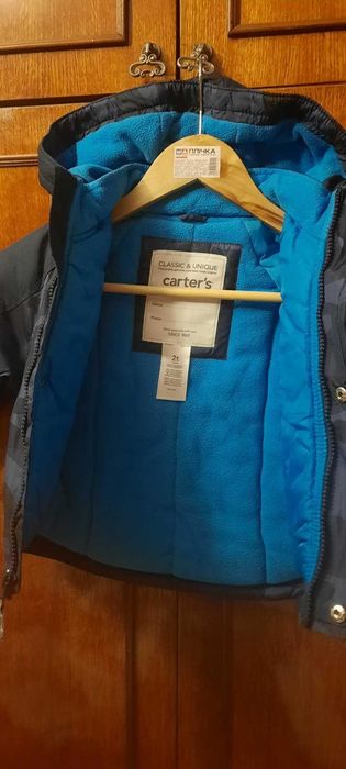 Комплект Carter's 2в1 куртка, комбінезон для хлопчика  2T 88-93 см