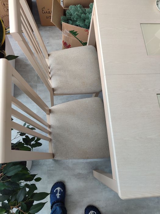 Стол+4стула хорошее состояние