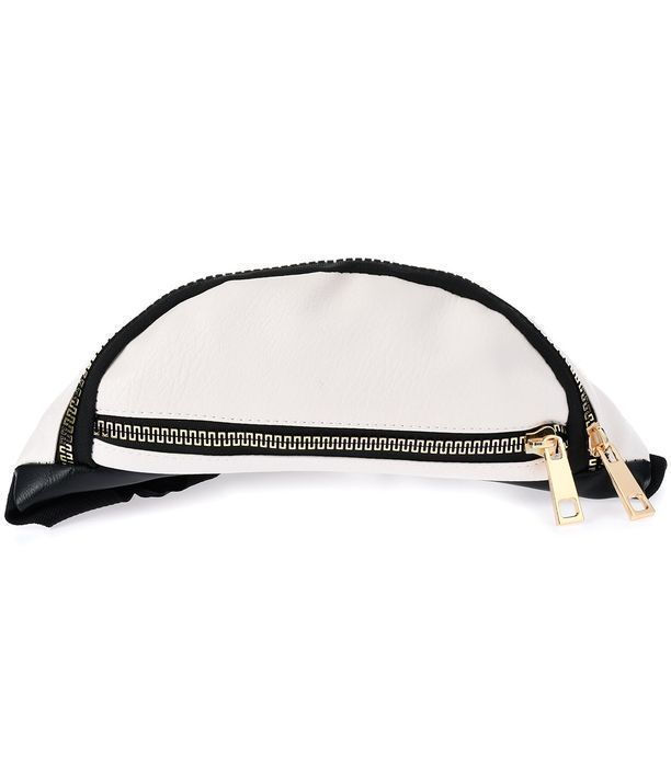 Biała nerka saszetka damska biodrówka BELTIMORE eko V19 elegancka nowa