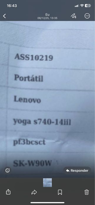 Portatil lenovo yoga