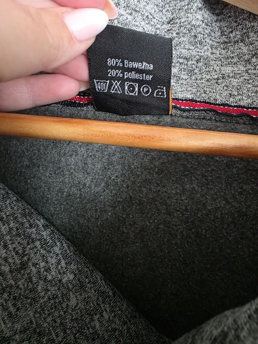 Bluza męska szara