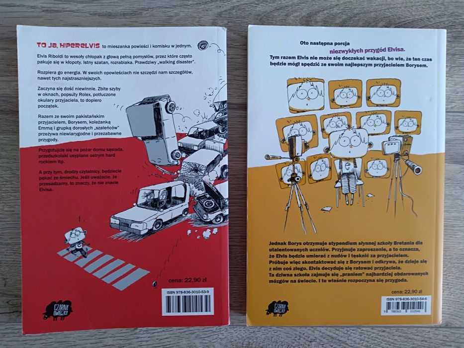 Komplet, 2 książki dla chłopaka, seria - To ja, Hiperelvis