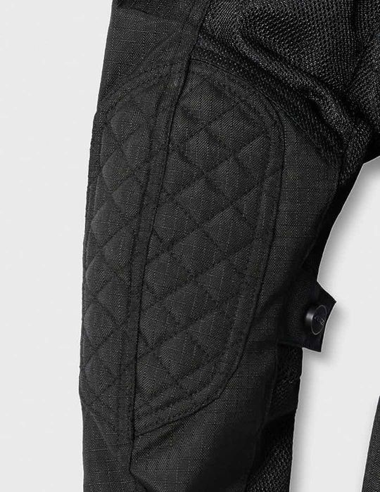 Casaco de verão preto senhora c/proteções mota scooter novo