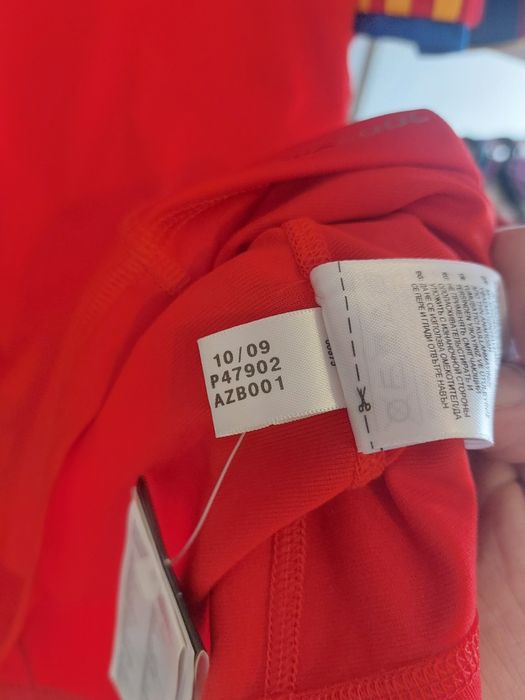 Camisola oficial Adidas Espanha 2010 Vintage Y2K