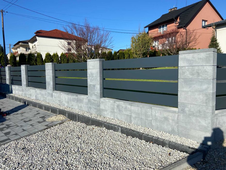 bramy ogrodzenia przęsła