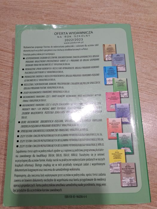 Rozliczenia z kontrahentami. EKA.05