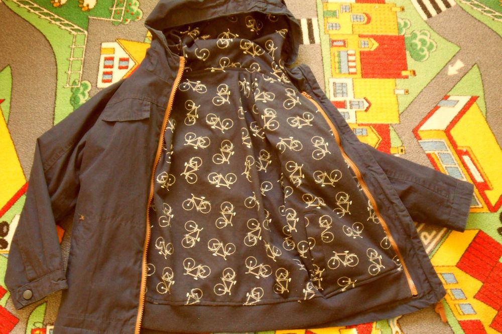 kurtka rozm 116 z bluzą 5.10;15