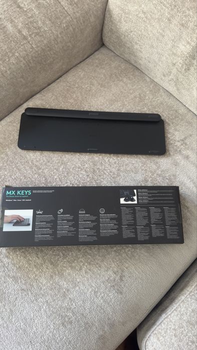 Logitech Bundle: MX Keys Keyboard + M590 Mouse (New–Sealed)64740122241282121