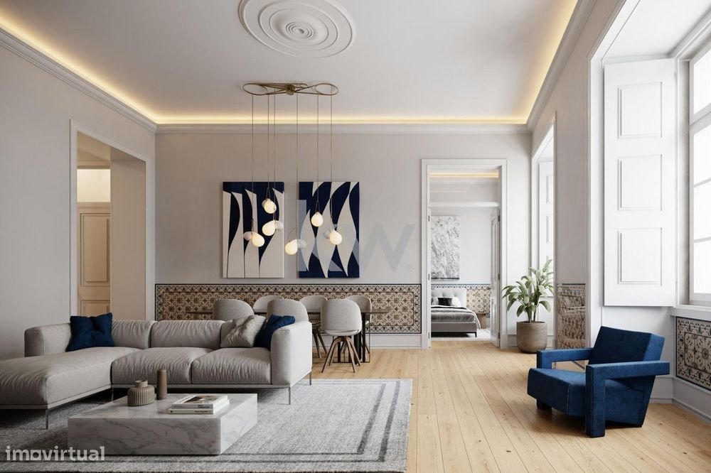 Alecrim 51 | Apartamento T1 com 91,5 m2 | Um novo conceito de luxo em