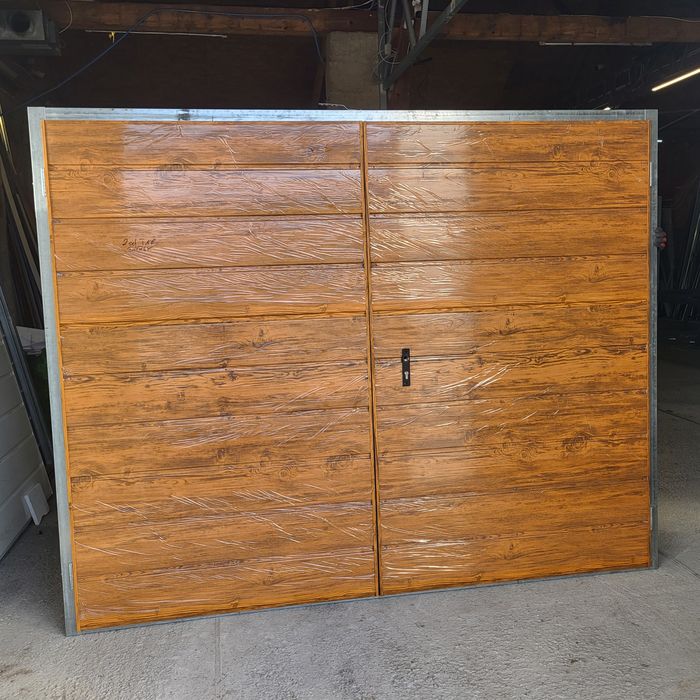 Brama garazowa, drzwi stalowe., brama do muru, brama na wymiar