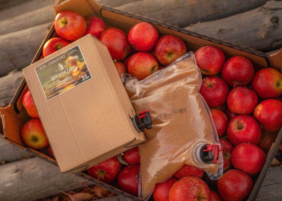 Soki Jabłkowe NFC 10L ekologiczne, 100%naturalne, starodawna odmiana