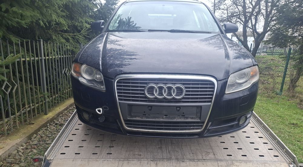 Audi a4 b7 przód kompletny xenon spryskiwacze maska zderzak pas przedni lampy błotniki Europa Ly5k